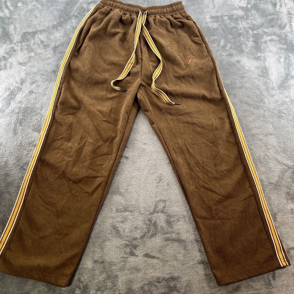 Delova Verona Corduroy Tracksuit Set - Brown 2pc Zip Jacket and Pants Size 4 - Picture 9 of 14